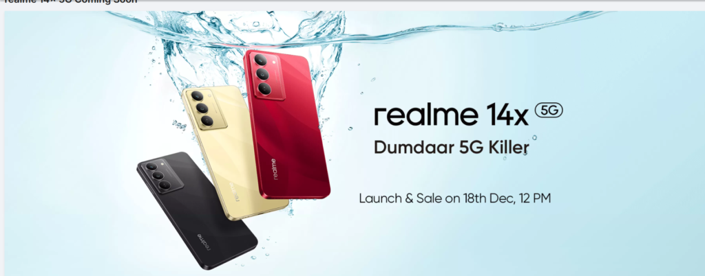 realme 14x 5g